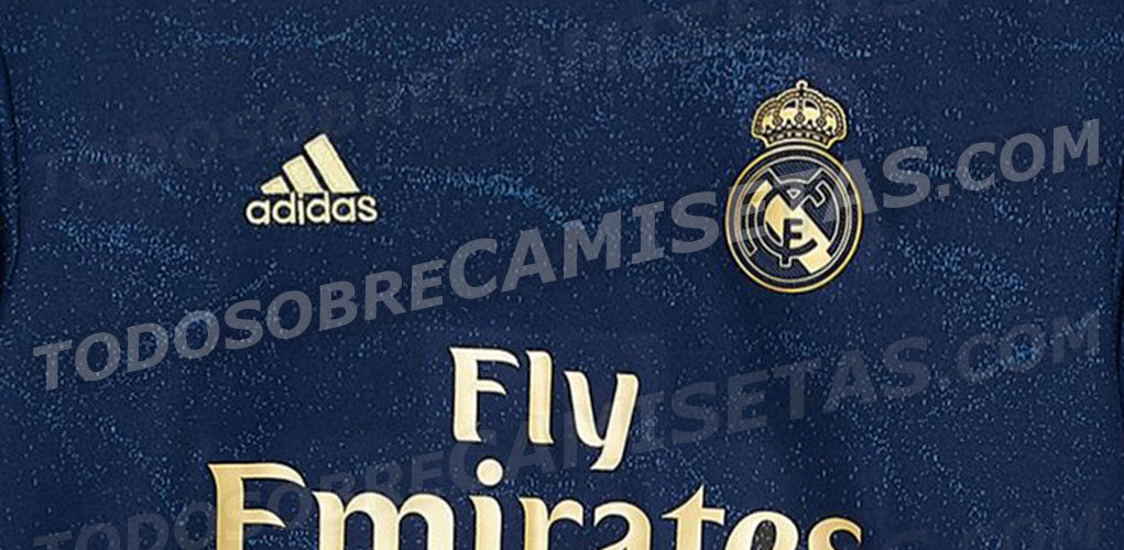 Segunda camiseta adidas Real Madrid 2019-20