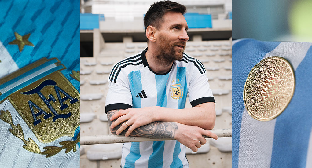 Camiseta adidas de Argentina 2022