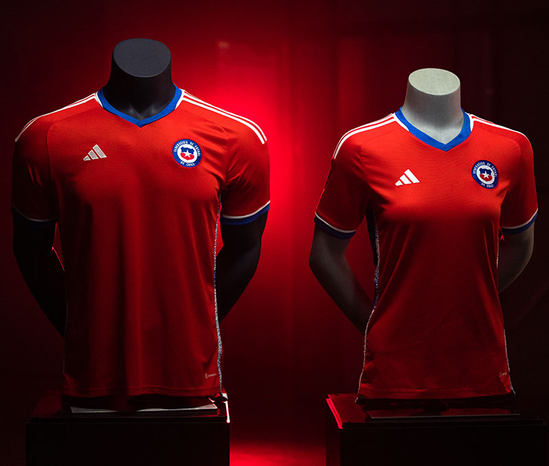 Camiseta adidas de Chile 2022