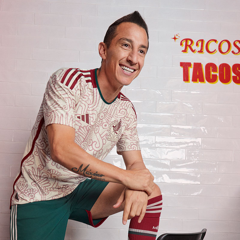 Camiseta Suplente adidas de México 2022