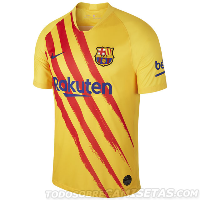 Camiseta Nike de Barcelona Senyera 2019-20