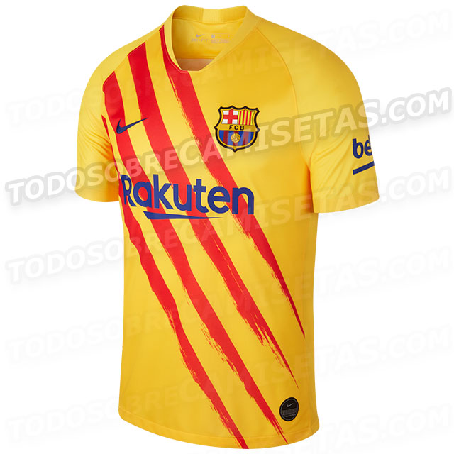 Camiseta Senyera de FC Barcelona 2019-20 - Todo Sobre Camisetas
