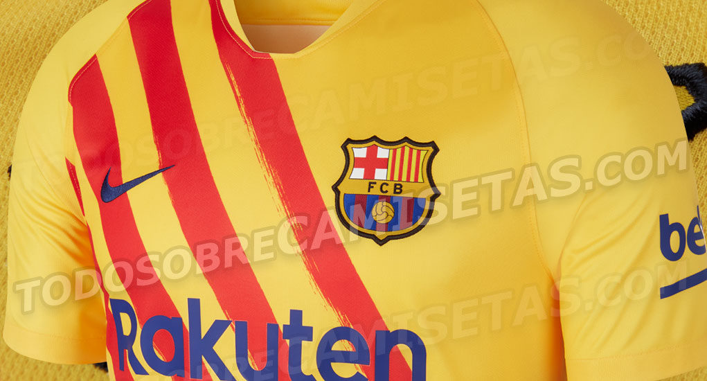 Camiseta Senyera de FC Barcelona 2019-20