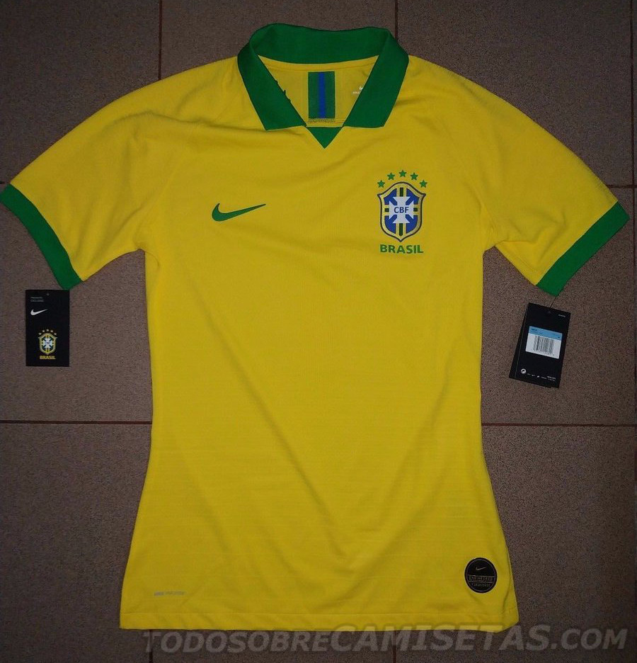 Camiseta Nike de Brasil 2019