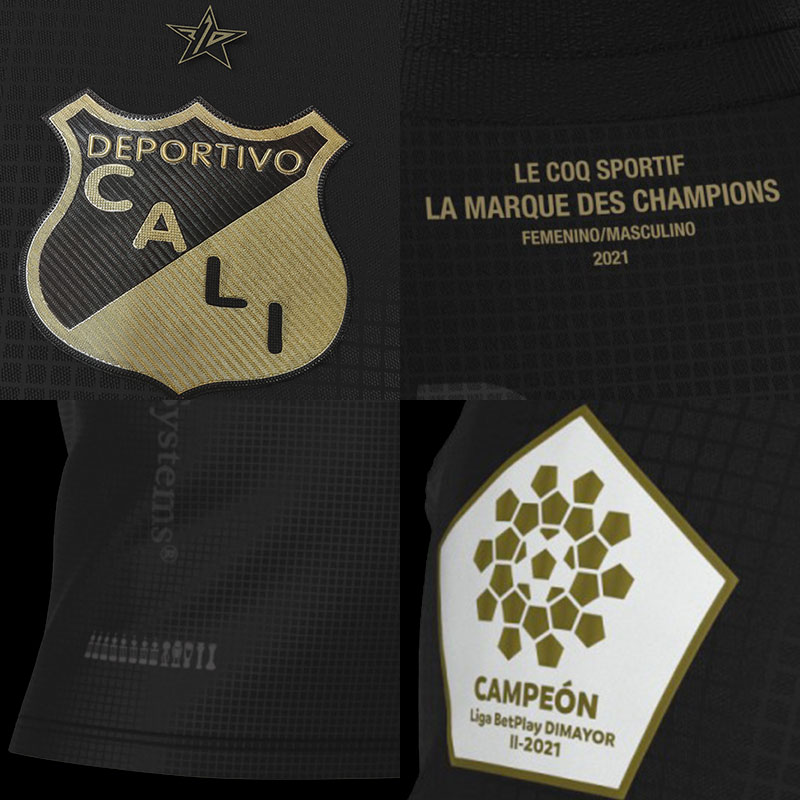 Camiseta Le Coq Sportif de Deportivo Cali Campeón 2021