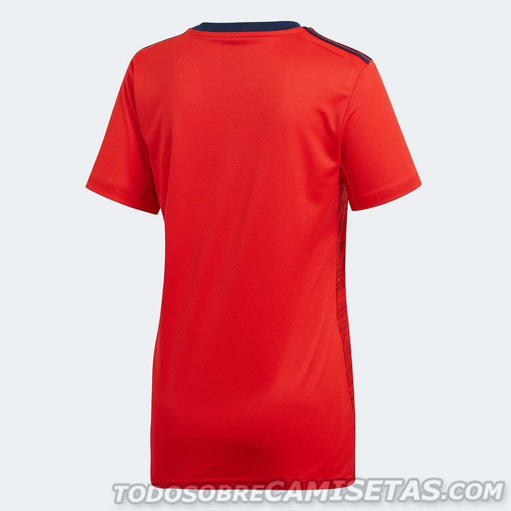 Camiseta adidas de España Mundial Femenino 2019