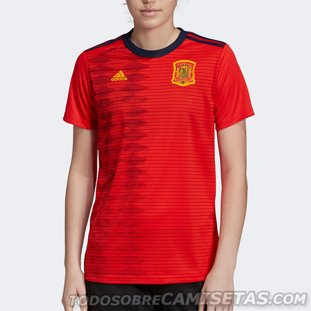 Camiseta adidas de España Mundial Femenino 2019