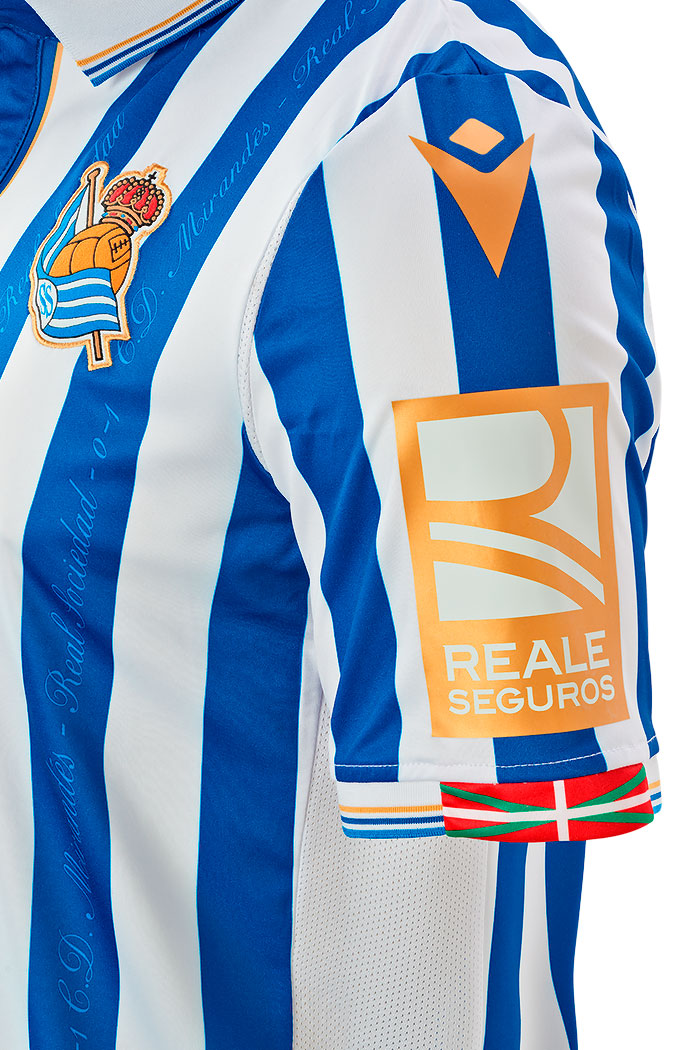 Camiseta Macron de Real Sociedad Final de Copa del Rey 2019-20
