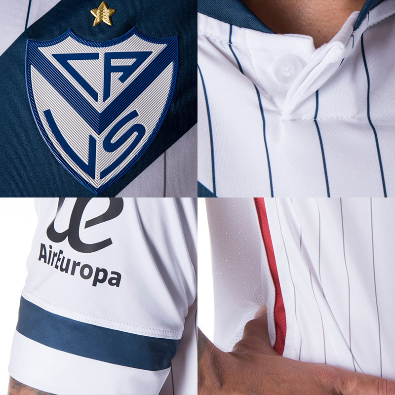 Camiseta Kappa de Vélez Sarsfield 2021