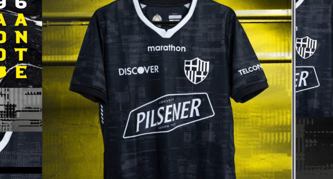 Maillot Marathon Barcelona SC Guayaquil – Équateur – Taille L – 35ème Anniv.