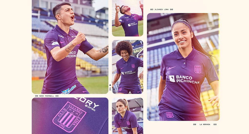Camiseta Morada Nike de Alianza Lima 2021