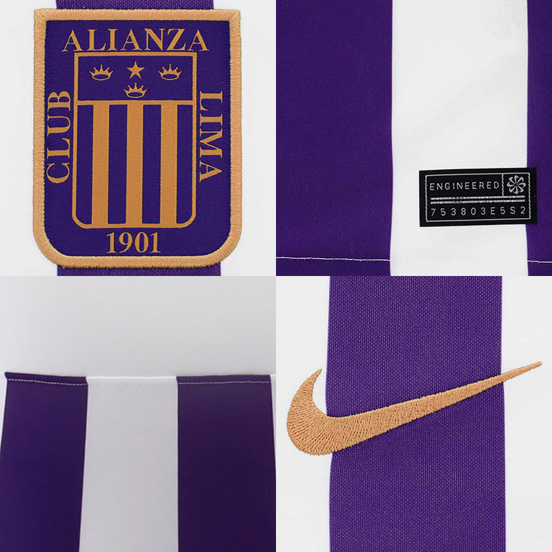 Camiseta Morada Nike de Alianza Lima 2022