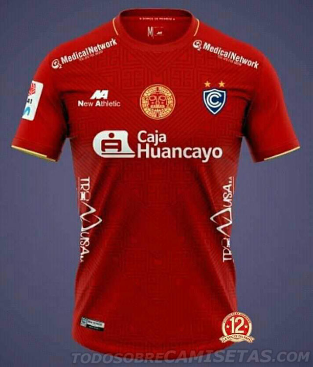 Camiseta New Athletic de Cienciano 2020
