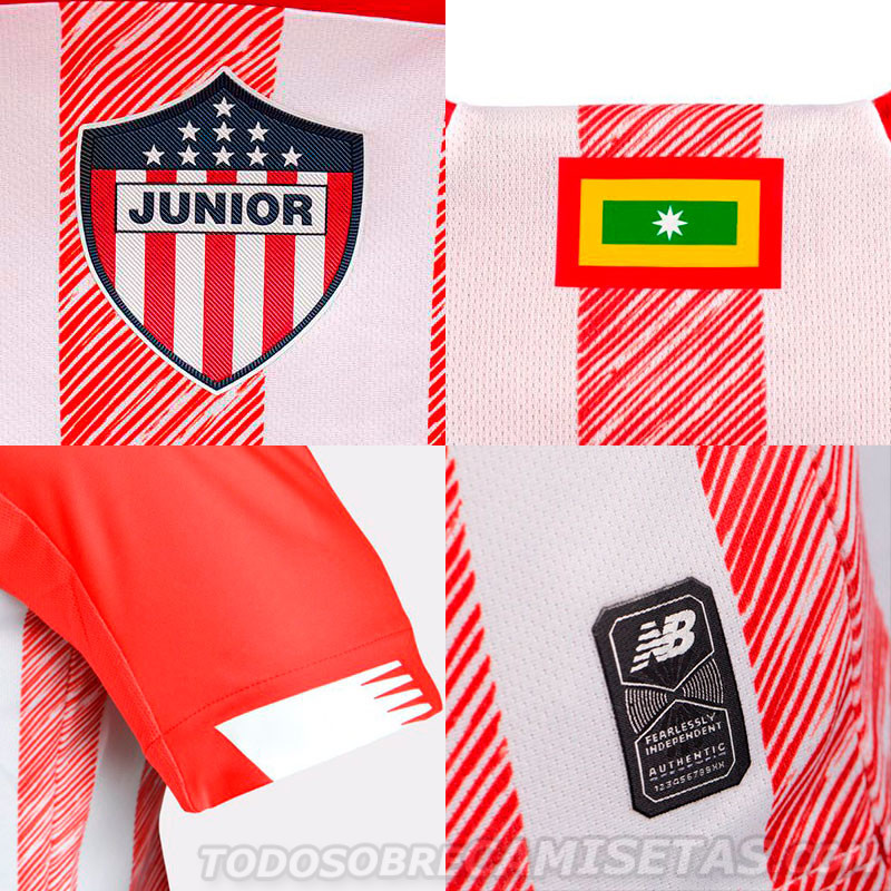 Camiseta New Balance de Junior de Barranquilla 2020-21