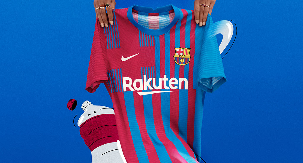 Camiseta Nike de FC Barcelona 2021-22