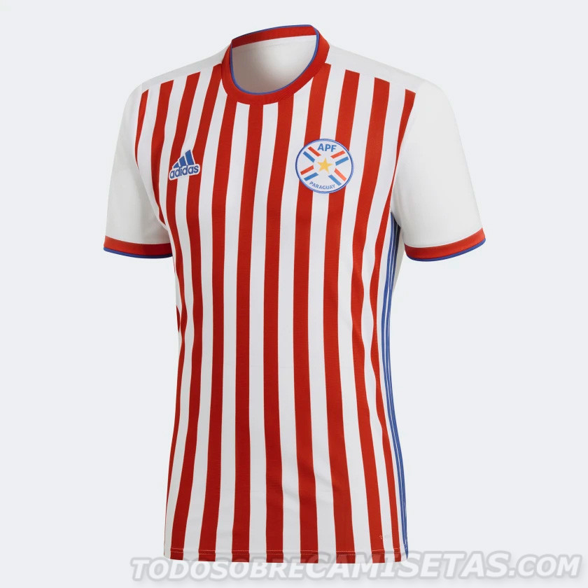 Camisetas de la Copa América 2019 - Paraguay