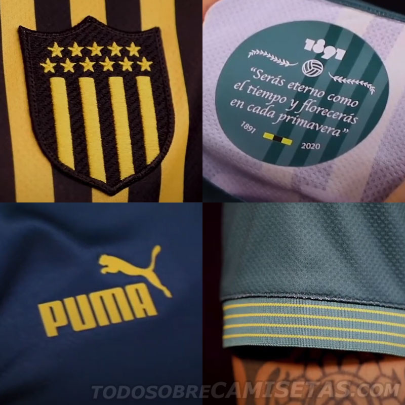 Camiseta PUMA de Peñarol 129 Años