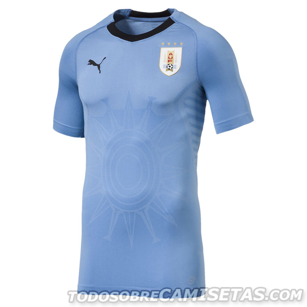 Camiseta PUMA de Uruguay Rusia 2018