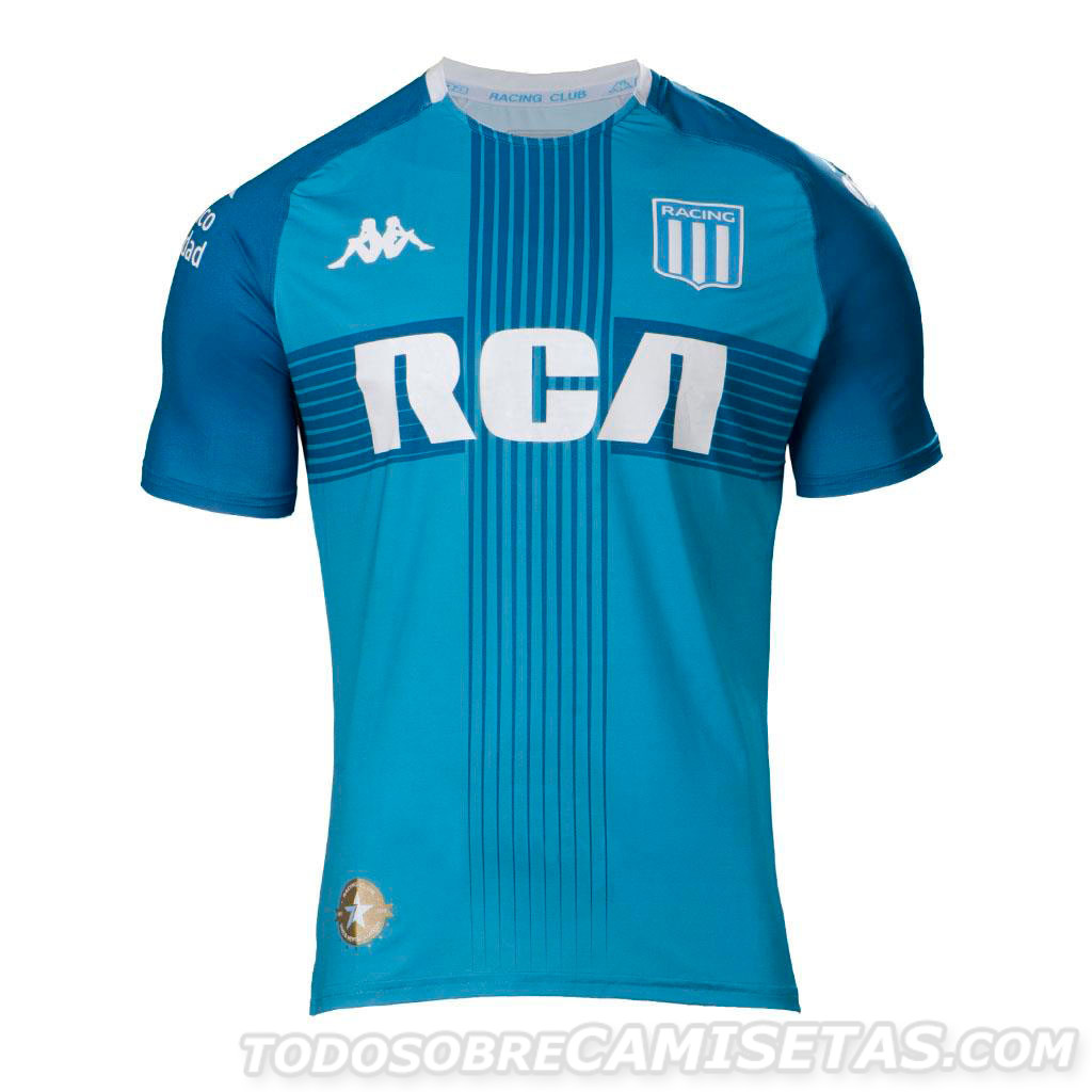 Camiseta Kappa de Racing Club Copa Sudamericana 2019