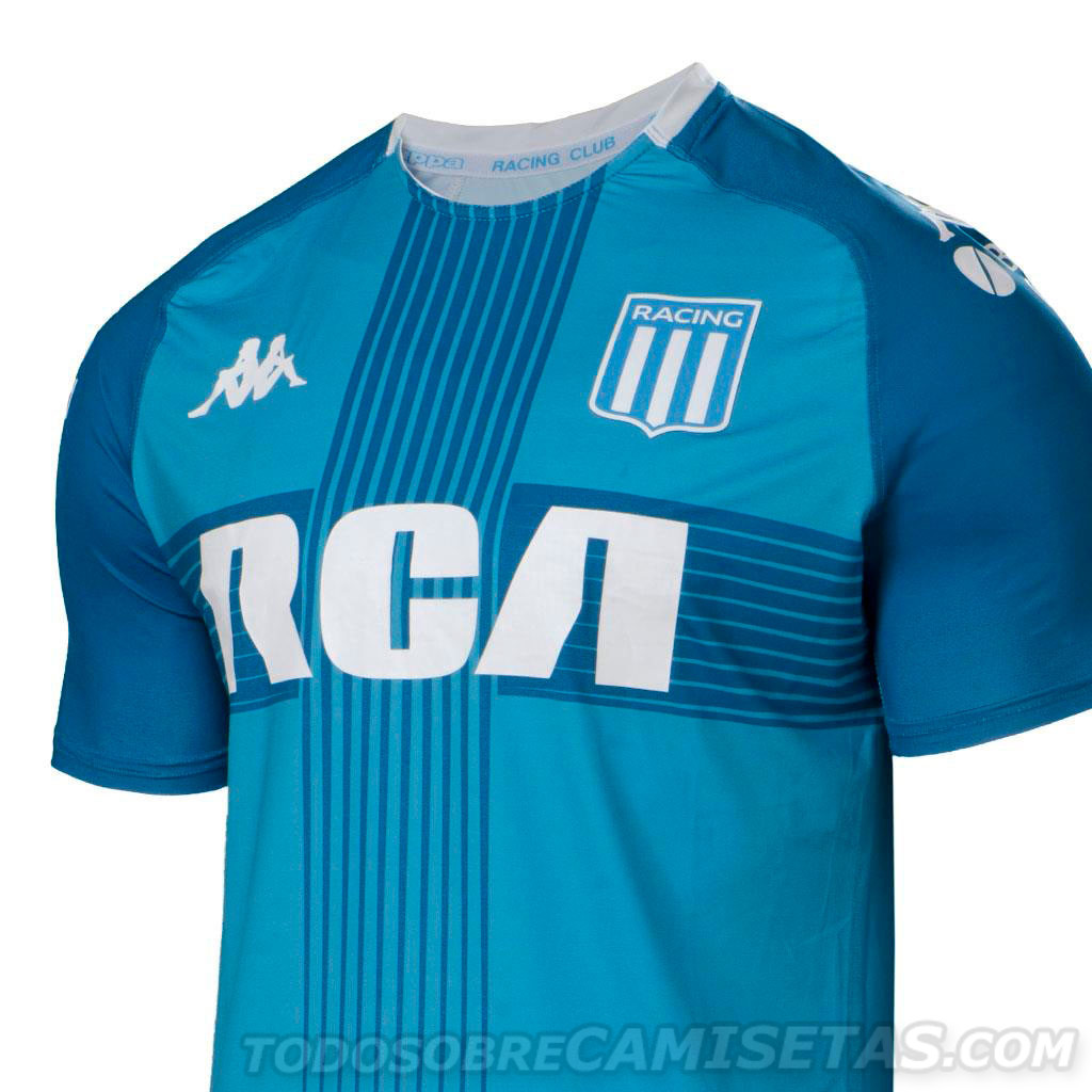 Camiseta Kappa de Racing Club Copa Sudamericana 2019