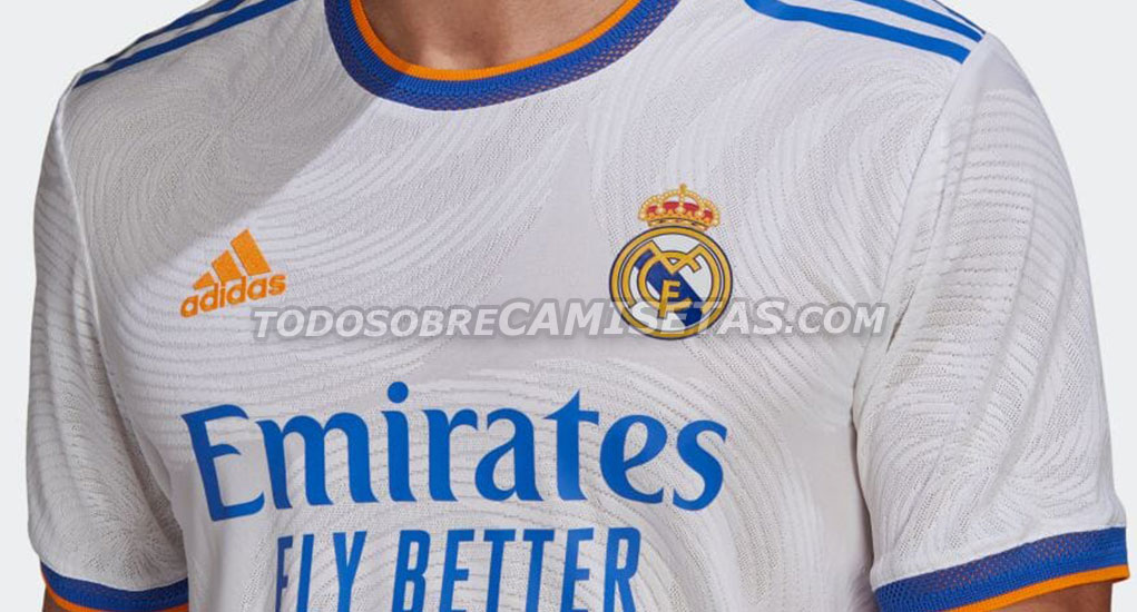 Sencillez diseño Ligadura Camiseta de Real Madrid 2021-22 - FILTRACIÓN - Todo Sobre Camisetas