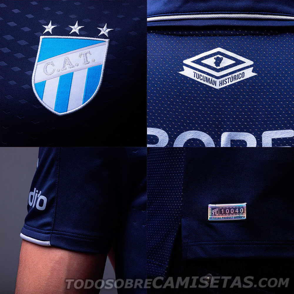 Camiseta Visitante Umbro de Atlético Tucumán 2019-20