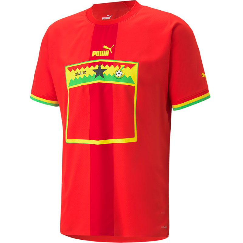 Camiseta Suplente PUMA de Ghana 2022