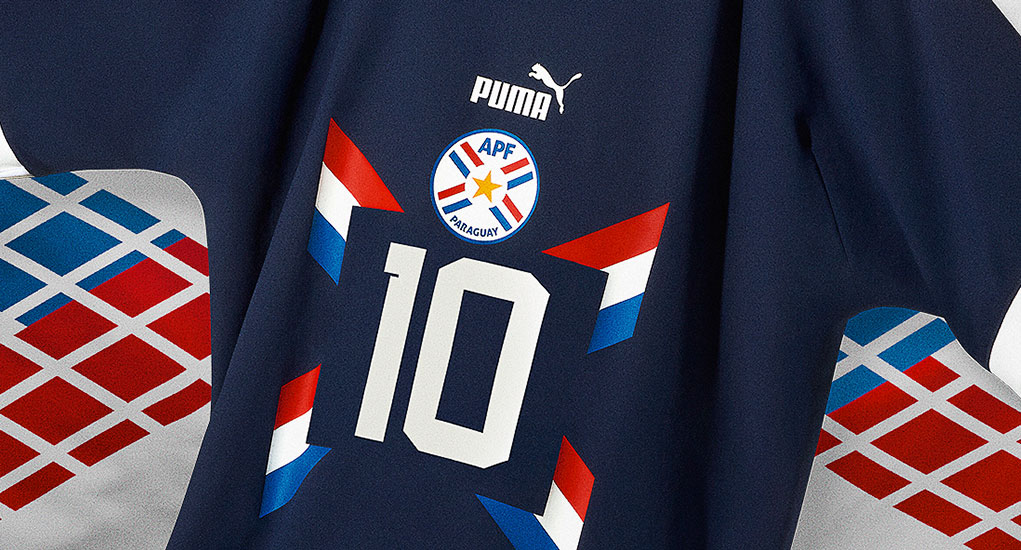 Camiseta Suplente PUMA de Paraguay 2022