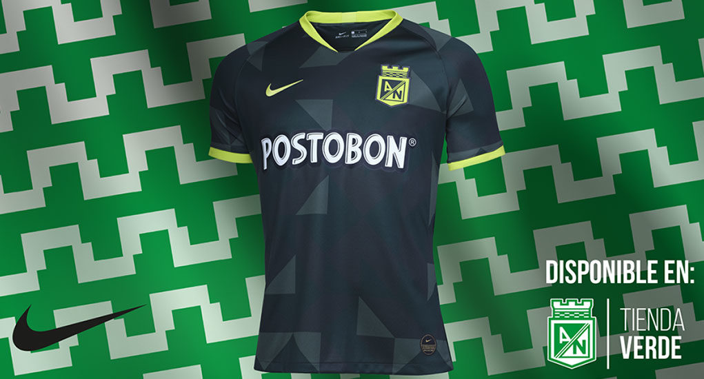 Camiseta Suplente Nike de Atlético Nacional 2020