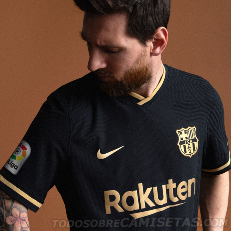 Camiseta visitante Nike de FC Barcelona 2020-21