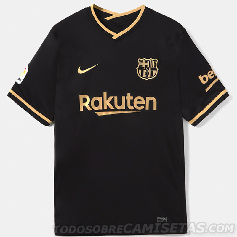 Camiseta visitante Nike de FC Barcelona 2020-21 - Todo Sobre Camisetas