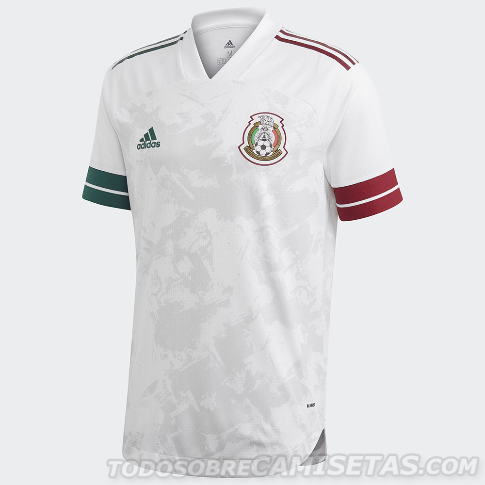 Camiseta visitante adidas de México 2020