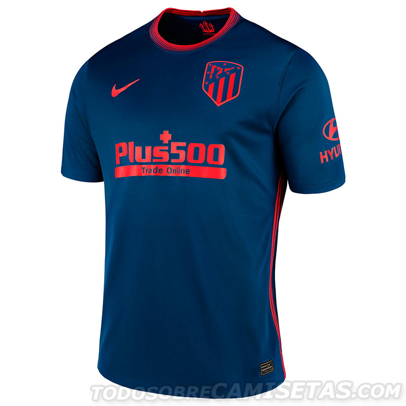 jueves intermitente Pedicab Camiseta visitante Nike de Atlético de Madrid 2020-21