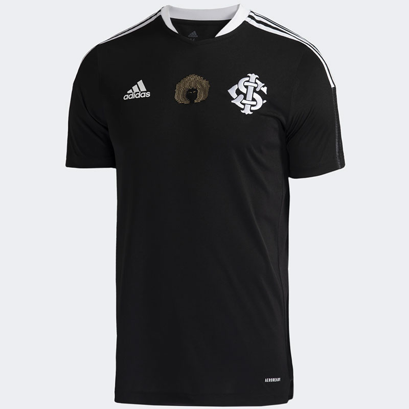 Camisas adidas Brasil Excelência Negra 2021 - SC Internacional