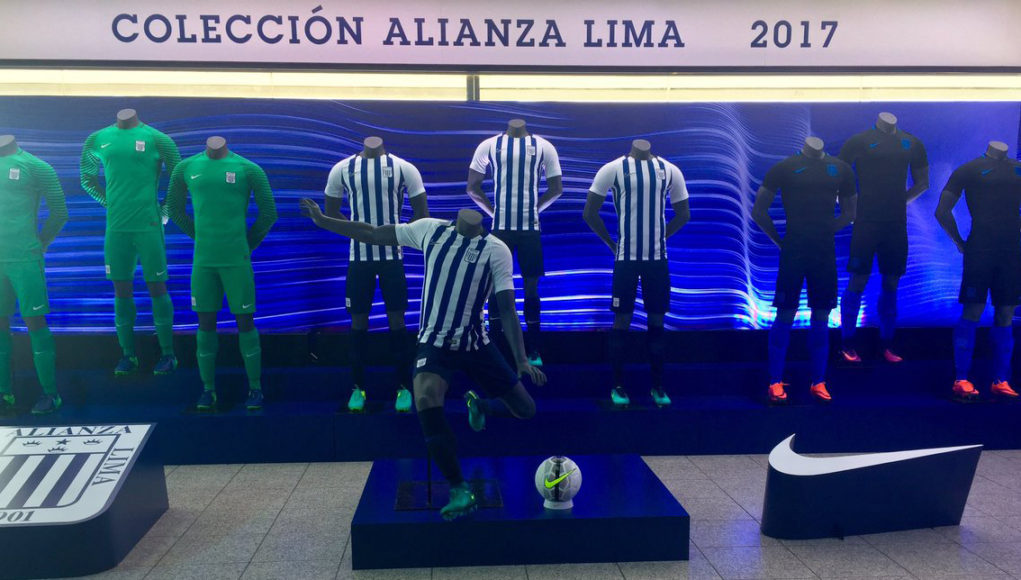 Camisetas Nike de Alianza Lima 2017