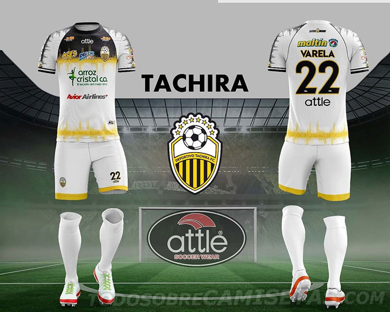 Camisetas Attle de Deportivo Táchira 2020