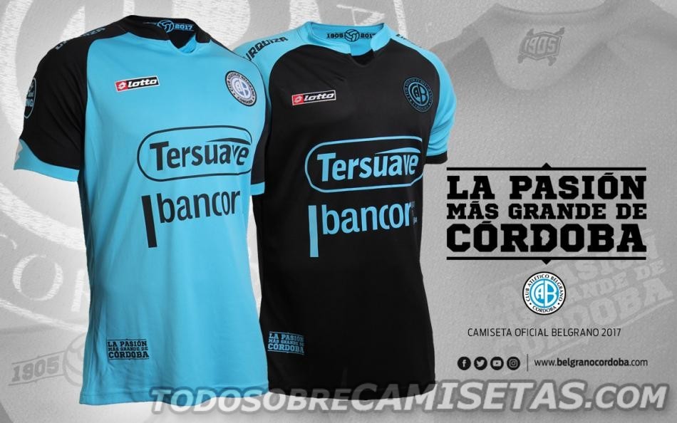 Camisetas Lotto de Belgrano 2017