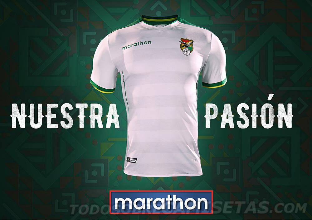 Camisetas Marathon de Bolivia Copa América 2019