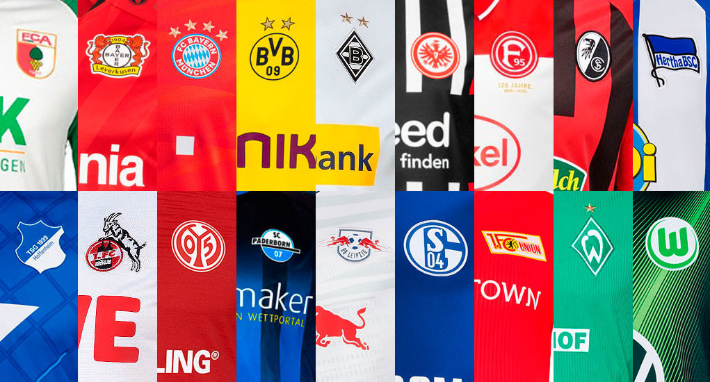 Camisetas de la Bundesliga 2019-20