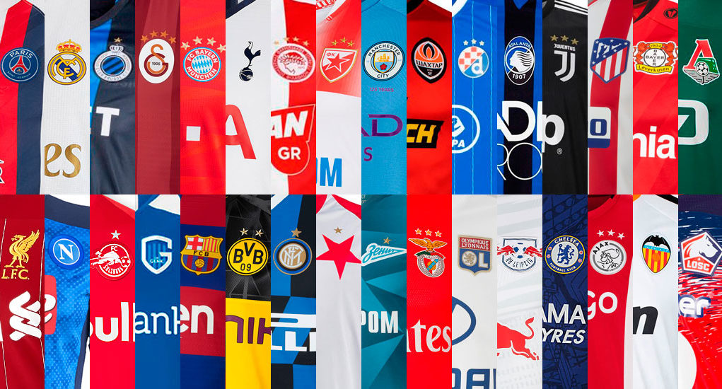 Camisetas de la UEFA Champions League 2019-20