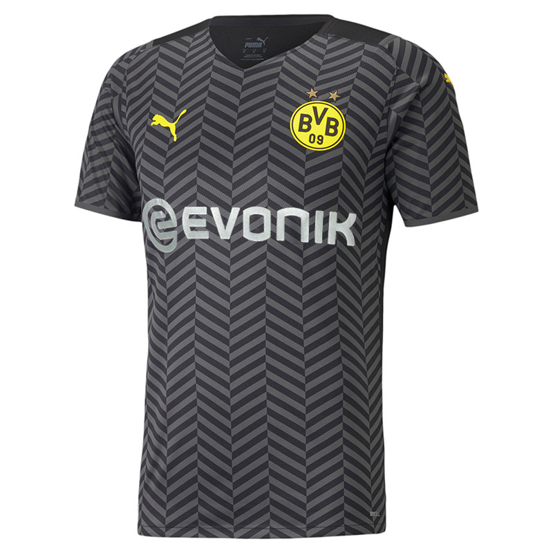 Segunda camiseta best sale borussia dortmund 2021