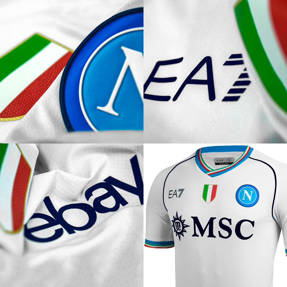 Camisetas de la UEFA Champions League 2023-24 - Napoli