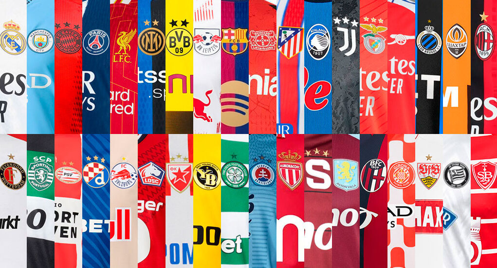 Camisetas de la Champions League 2024/25