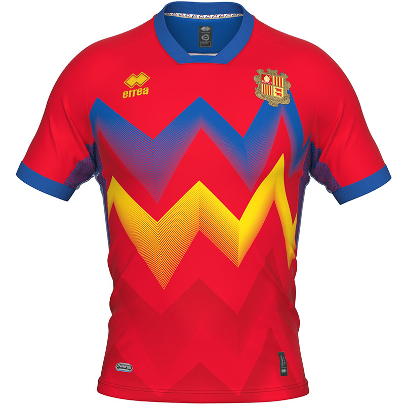 Camisetas Erreà UEFA Kit Assistance 2022-24 - Andorra