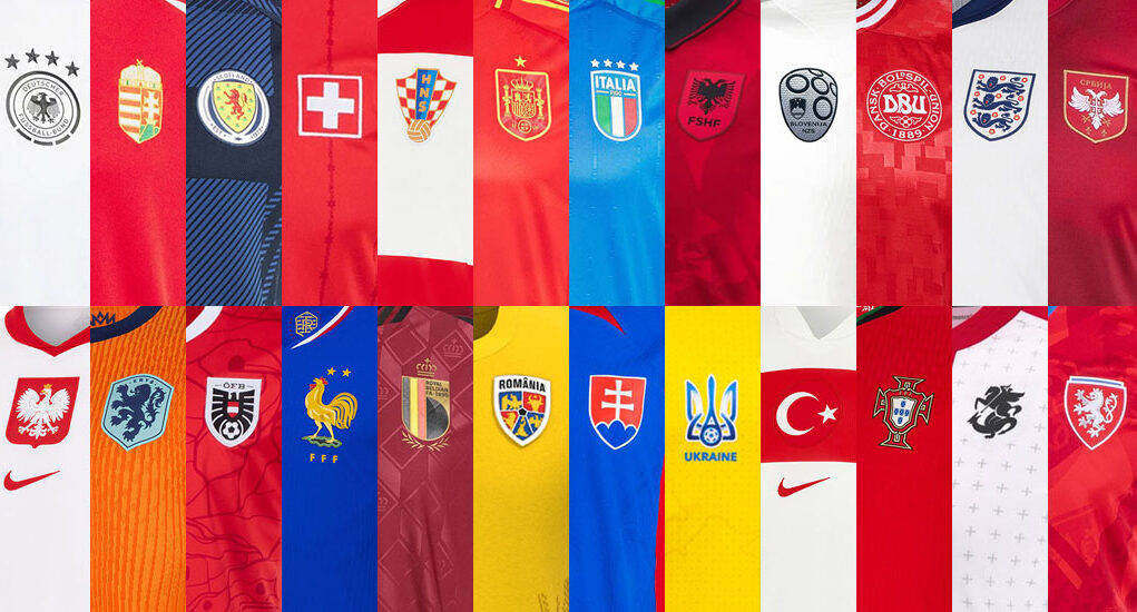 Camisetas de la EURO 2024