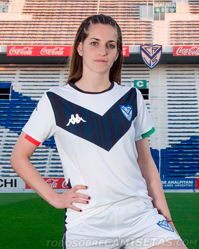 Camisetas Kappa de Vélez Femenino 2019-20