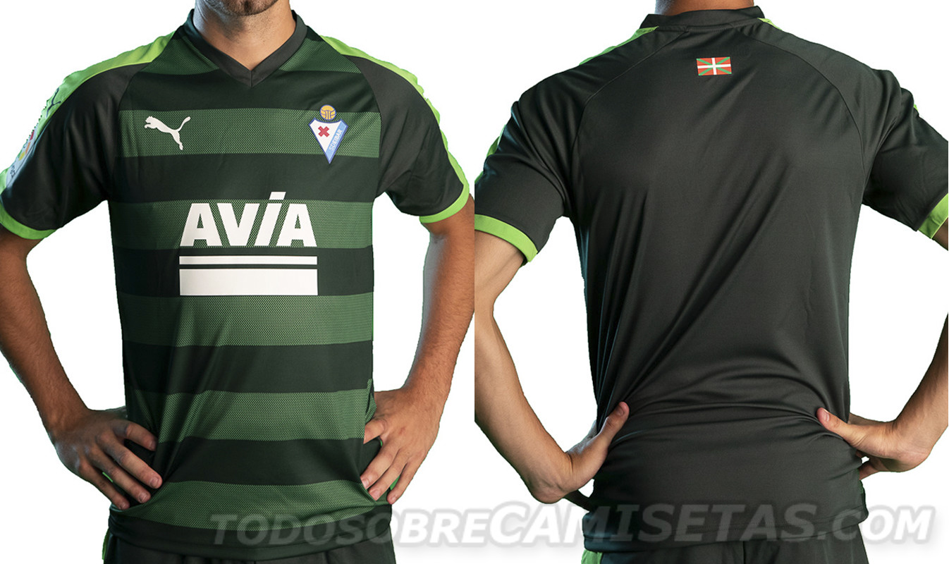 Camisetas de La Liga 2018-19 - Eibar tercera