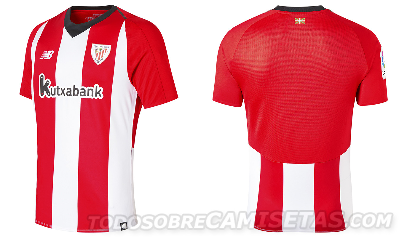 Camisetas de La Liga 2018-19 - Athletic Club Bilbao