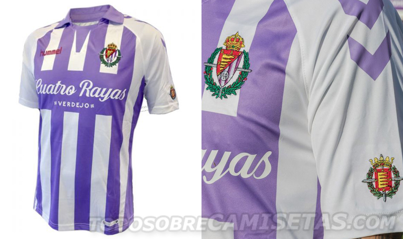 Camisetas de La Liga 2018-19 - Real Valladolid