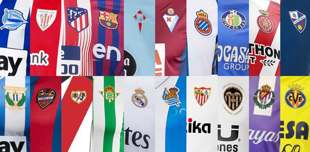 Camisetas de La Liga 2018-19